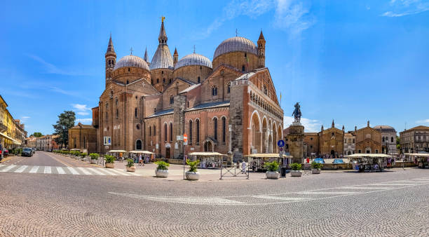 Basilica of Saint Anthony of Padua is a Roman Catholic church and minor basilica in Padua, Veneto, Northern Italy, dedicated to St. Anthony. Although the Basilica is visited as a place of pilgrimage by people from all over the world basilica stock pictures, royalty-free photos & images