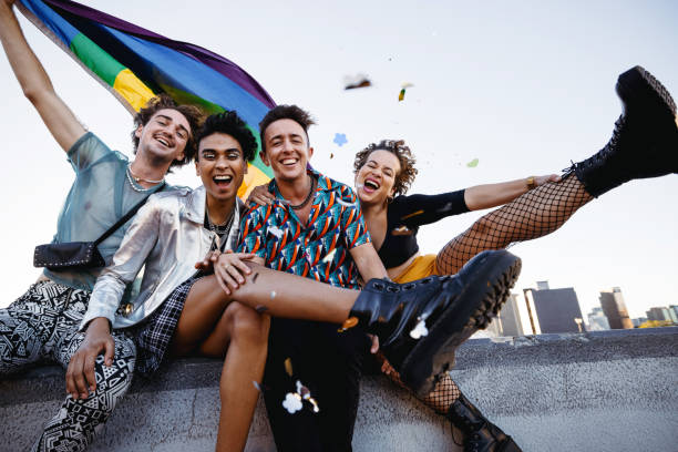 istock Friends celebrating pride together 1331970918