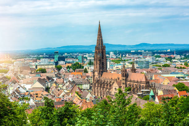 friburgo en alemania - freiburg im breisgau fotografías e imágenes de stock