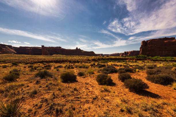 istock Arches national park, Moab, Utah, US 1331984059