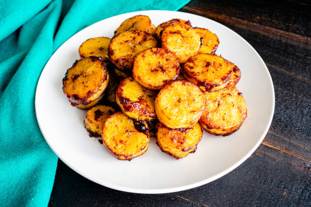 istock Sweet Caramel Cinnamon Baked Plantains 1331985166