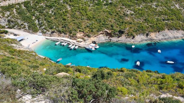istock Beautiful landscape in Zakynthos, Greece 1331987555