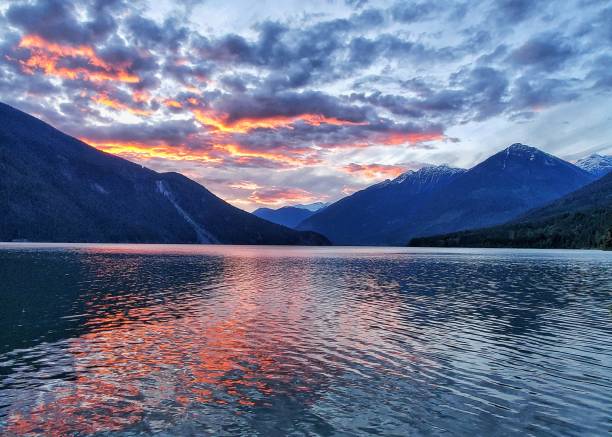 istock Sunset over Lillooet Lake 1331987896