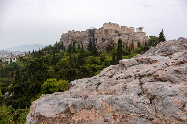 istock Acropolis in greenery, Athens landmark, Greece 1331987912