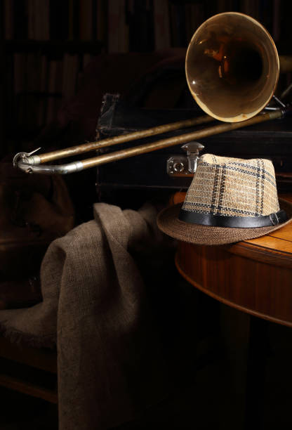 istock Props for a musician in a retro style 1331990593