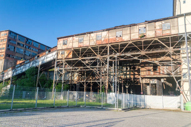 istock Part of former coal mine in Walbrzych, Poland. 1331994104