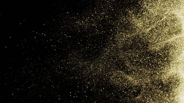 istock Golden glitter dust background 1331997088