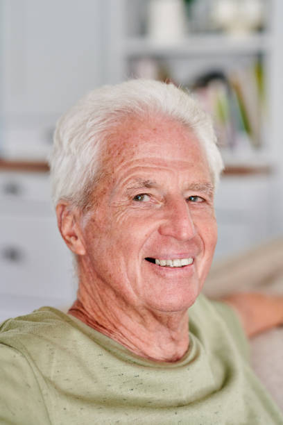 istock Shot of a senior man sitting at home 1331997705