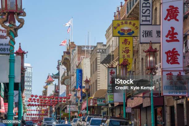 Chinatown In San Francisco Stock Photo - Download Image Now - Chinatown, San Francisco - California, USA