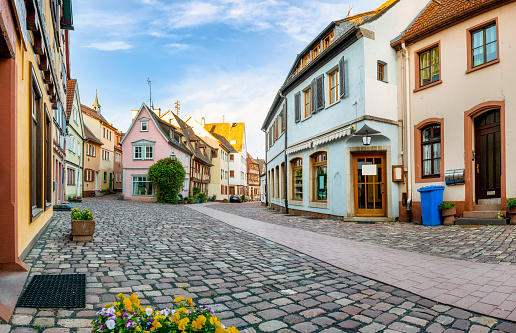 Old Town of Lohr am Main, Bavaria, Germany