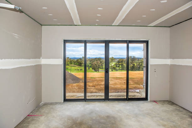 istock Residential house being built 1332025915