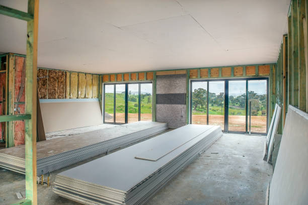 istock Residential house being built 1332025936