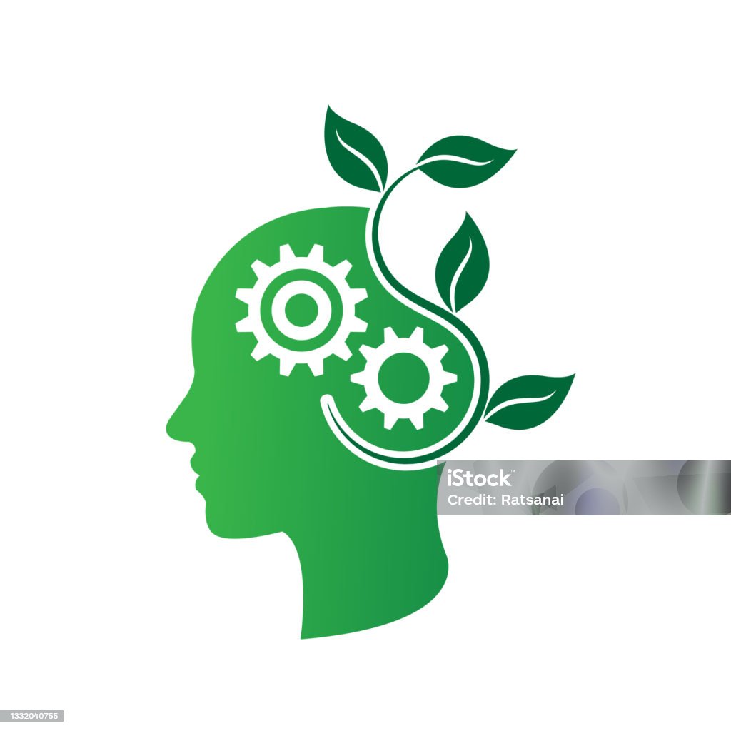 Think Green Simple Think Green Stock Illustration - Download Image Now - Business ...