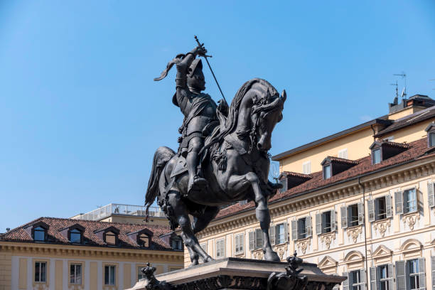 istock Piazza San Carlo in Turin, Italy 1332055981
