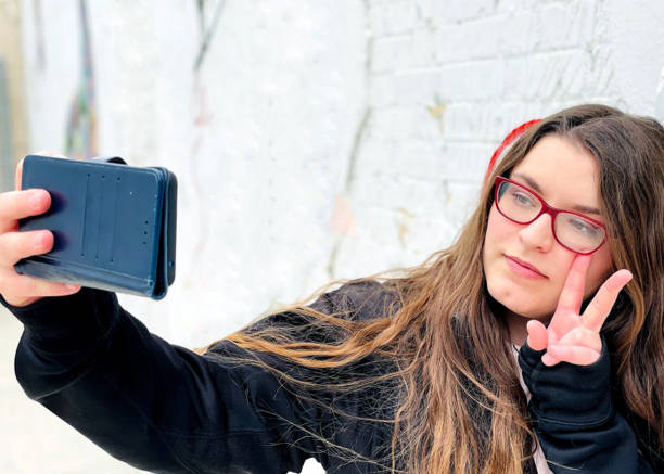 istock Beautiful young influencer, social media concept 1332057185