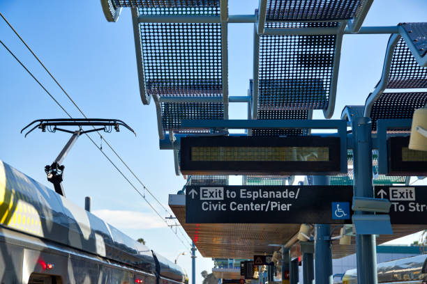 Los Angeles Metro E Line (Expo) Santa Monica Downtown Station