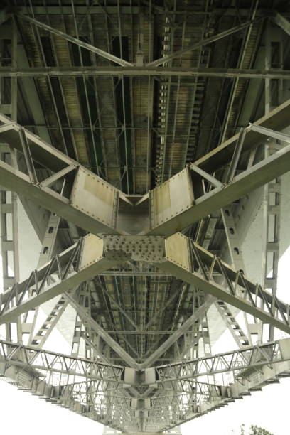 istock Under the Auckland harbour bridge. 1332064428