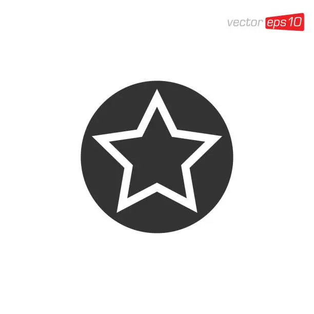 Vector illustration of Star Icon and Logo Design Vector