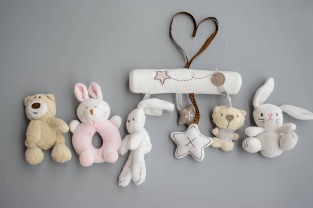 istock Cute small baby plush toys 1332073380