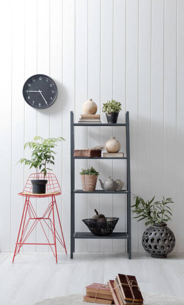 istock home interior living room with textured wall plant 1332084436