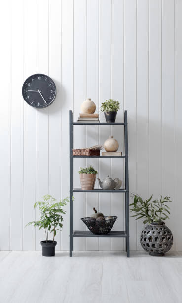 istock home interior living room with textured wall plant 1332084450