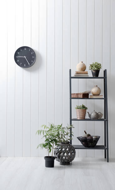 istock home interior living room with textured wall plant 1332084587