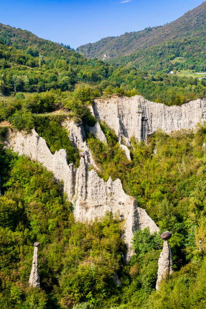 istock Earth pyramids of Zone, Lombardy, Italy 1332087119