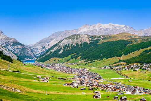 Livigno in summer (Lombardy, Italy)