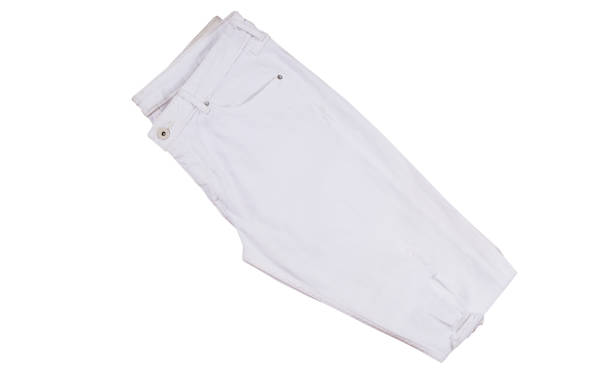 istock white folded pants shorts close up isolated on white background 1332094111
