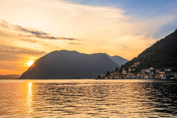 istock Lake Iseo & Monte Isola, Lombardy, Italy 1332097414