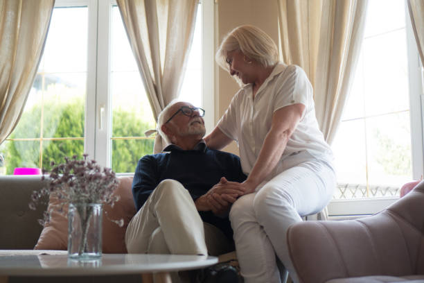 istock Happy senior couple 1332110055