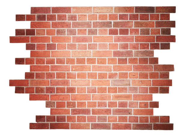 istock Red old grunge brick wall background 1332120196
