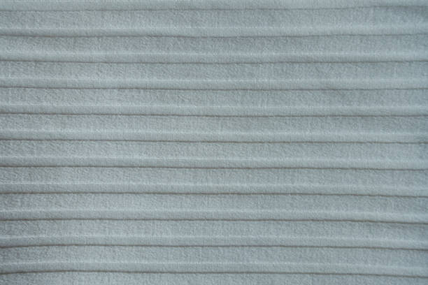 istock View of simple white ribbed cotton fabric from above 1332125478