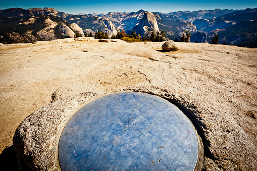 Rocks and Trees on Sentinel Dome Yosemite National Park, California, USA