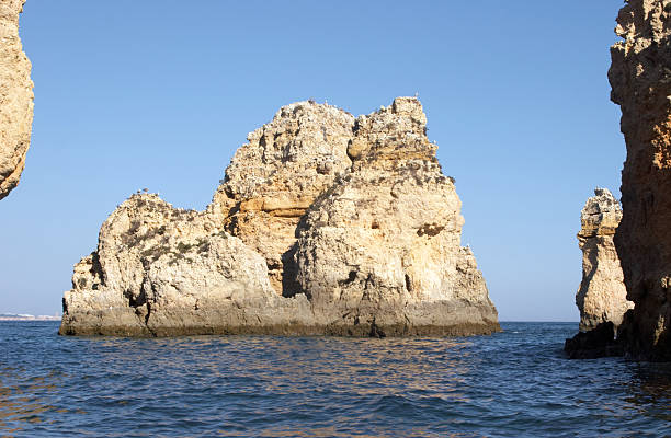 istock Island cliffs at Lagos in Portugal 133213973