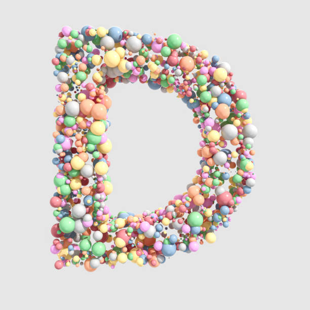 istock Colorful Sweet Letter Concept 1332141595