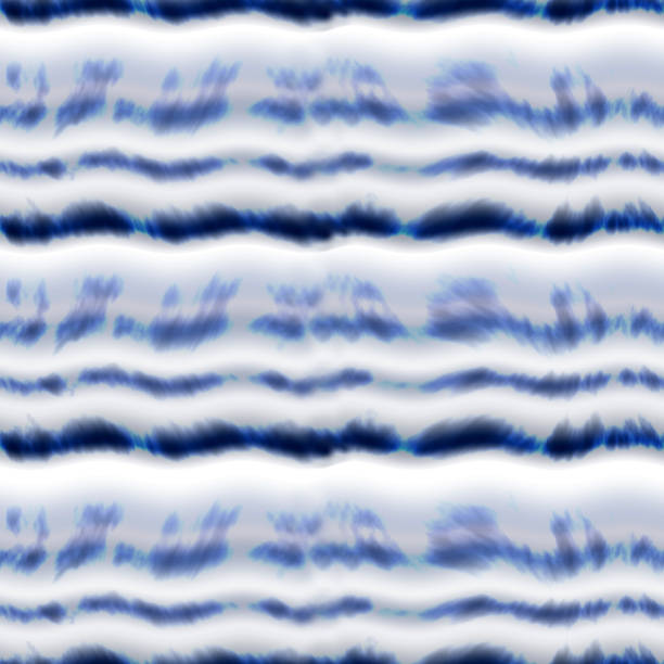Tie Dye Shibori Seamless Pattern Background in Blue color Boho Wawes Color Design in 1970 Tie Dye Shibori Seamless Pattern Background in Blue color Boho Wawes Color Design in 1970. 1970 pictures stock illustrations