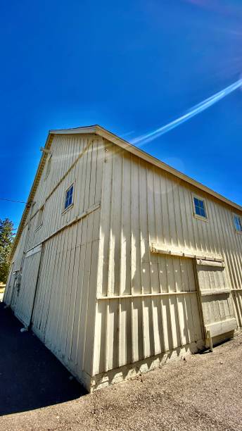 istock shadows of barn slats 1332148168
