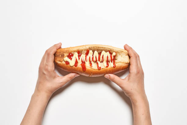 istock Tasty fast food - hot-dog 1332153626