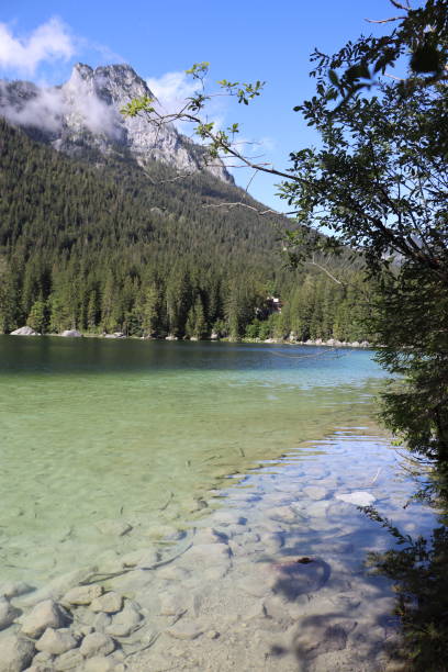 istock A play of colors on the Hintersee 1332155397