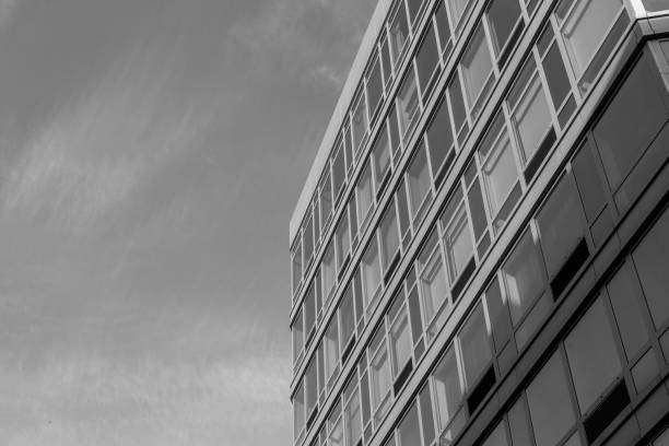 istock View from the window of a modern apartment building 1332158202