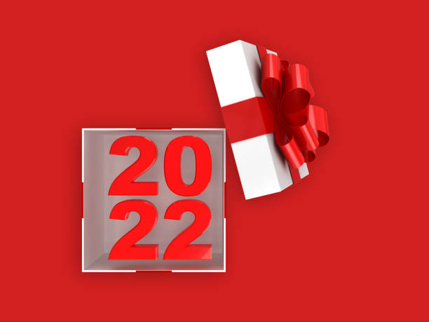 istock New year 2022 gift box open surprise 1332161810