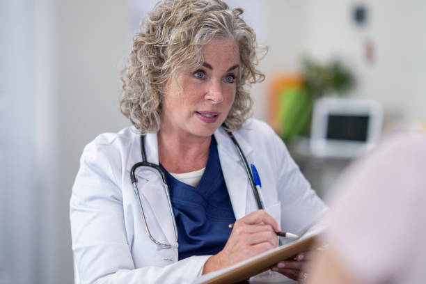 istock Woman has health consultation 1332164149