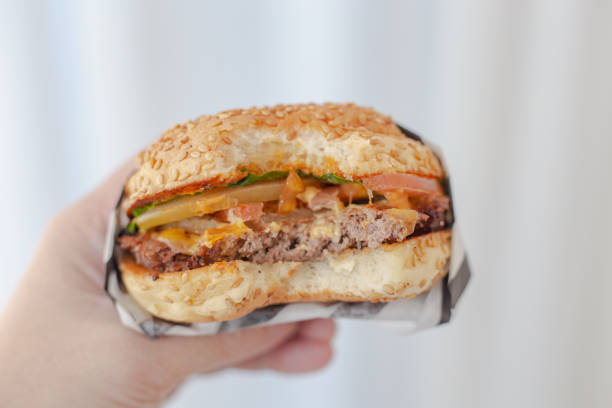 istock It's a homemade burger that's famous for its good restaurants 1332164313