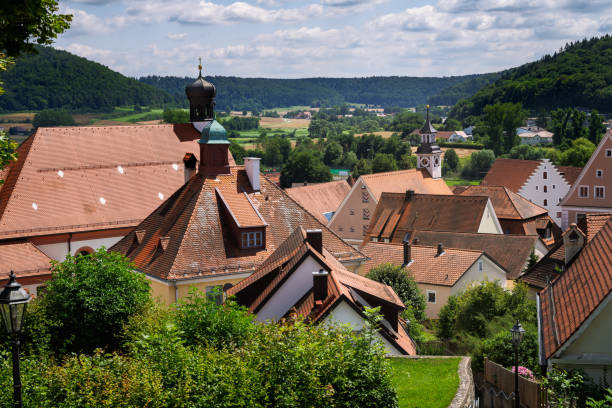 istock View over the old town of Greding 1332167987