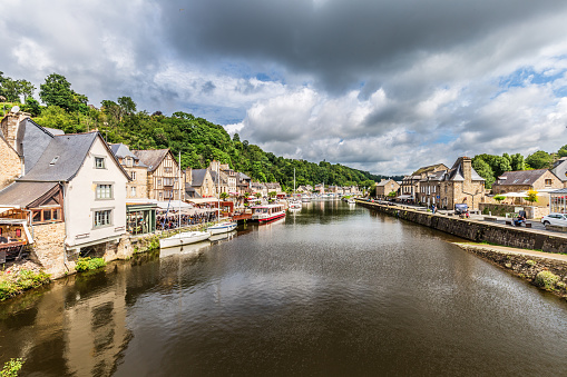The port of Dinan, River Rance, Brittany, France
All recognizable people and logo’s have been removed.