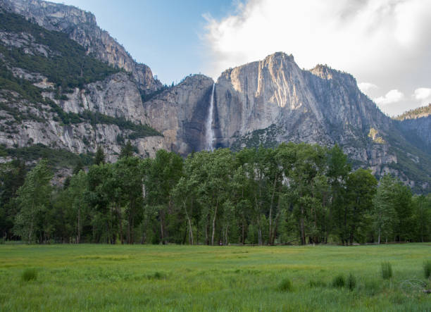 istock Yosemite Falls from the valley floor 1332185325