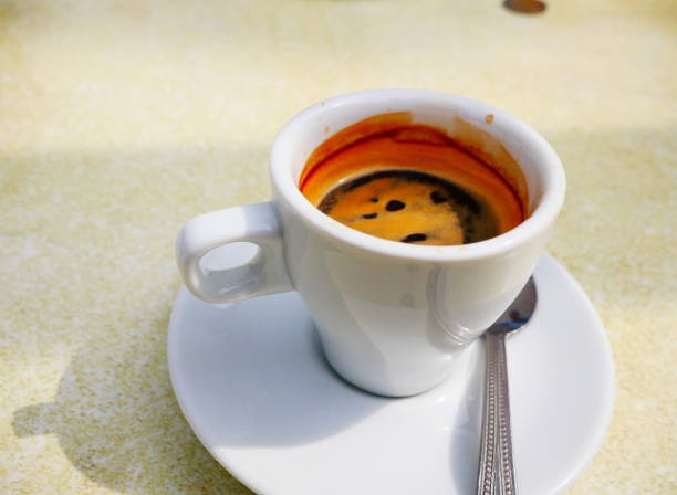 istock Close-up on a cup of espresso coffee 1332186909