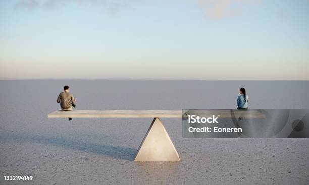 Gender Equality Concept Stock Photo - Download Image Now - Gender Equality, Human Rights, Men