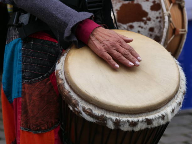 istock Hand of a woman on a drum 1332202961